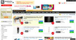 Desktop Screenshot of dealshelve.com